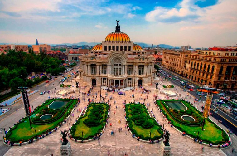 La turística Ciudad de México.