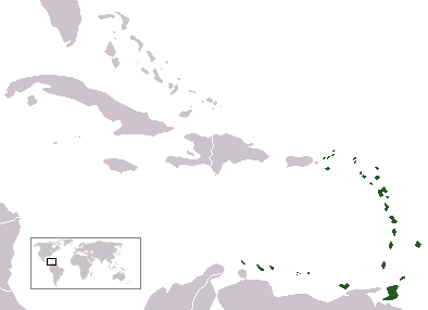 Antillas Menores ubicación