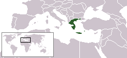 Grecia ubicación