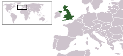 Reino Unido ubicación