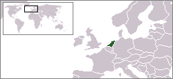 Holanda ubicación