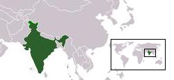 India ubicacion