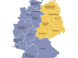 mapa de alemania y sus ciudades