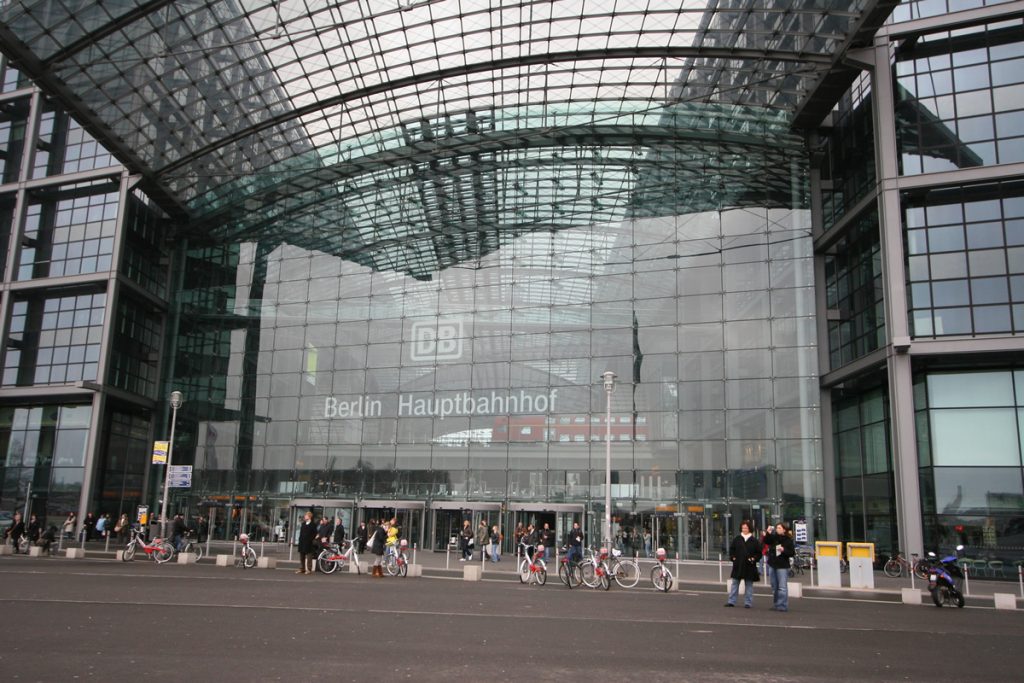 La estación central de Berlín (Berlin Hauptbahnhof)