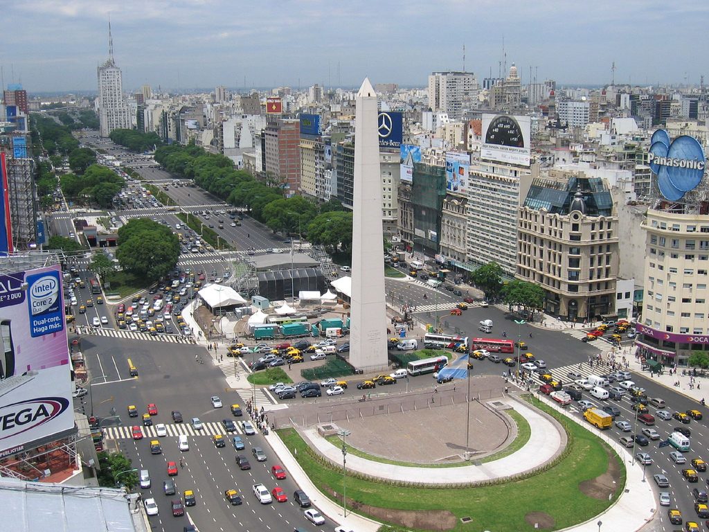 Vista panorámica de Buenos Aires