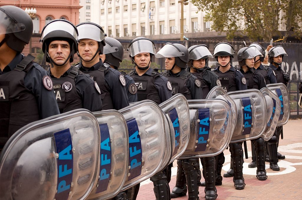 Policía federal Argentina