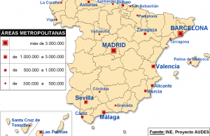 Mapa de Córdoba (España)