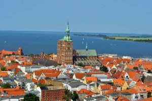 Vista de la ciudad de Stralsund