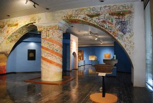 Sección dedicada a la historia colonial del estado, en el Museo Regional de Antropología e Historia de Chiapas.