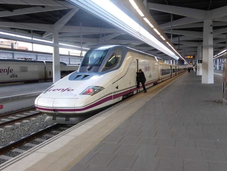 Estación de tren en España