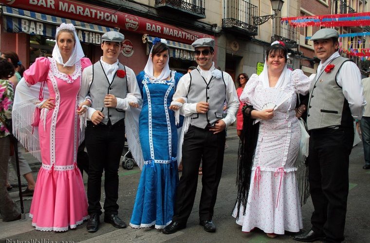 Ropa típica de Madrid - Las chulapas o chulapos y el traje castellano