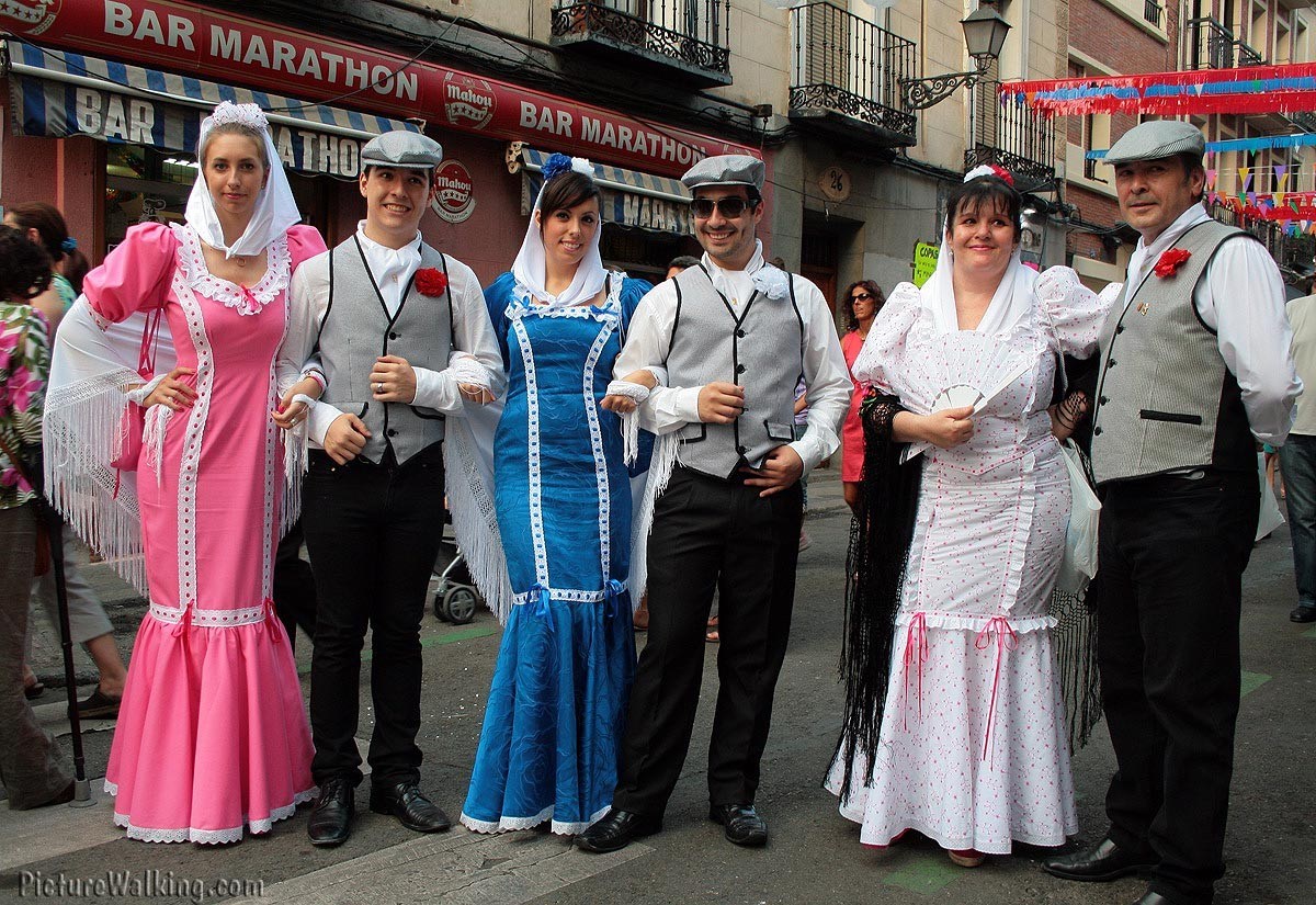 Ropa típica de Madrid - Las chulapas o chulapos y el traje castellano