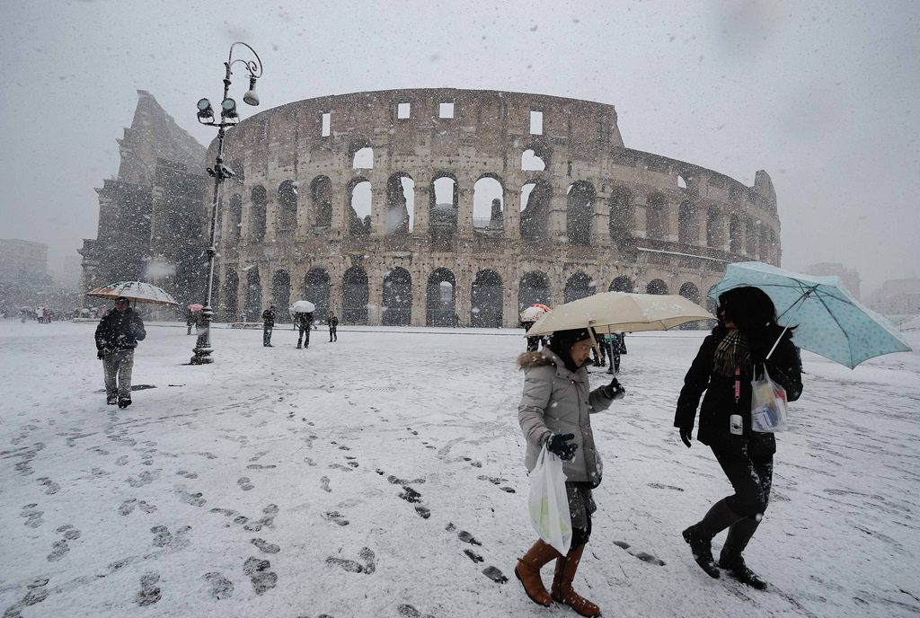 ¿Cuándo comienza el frío en Roma